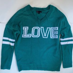 Love sweater!